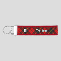 Clan Wallace Tartan Wrist Keychain