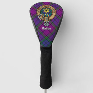 Clan Wardlaw Crest over Tartan Golf Head Cover