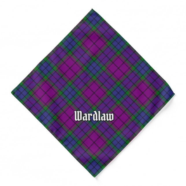 Clan Wardlaw Tartan Bandana (Front)