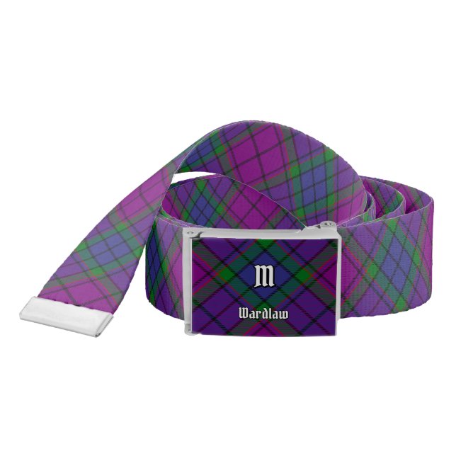 Clan Wardlaw Tartan Belt (Snake)