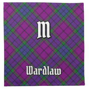 Clan Wardlaw Tartan Cloth Napkin