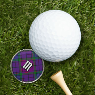 Clan Wardlaw Tartan Golf Ball Marker