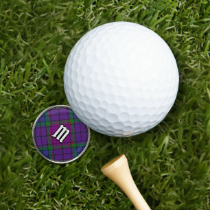 Clan Wardlaw Tartan Golf Ball Marker