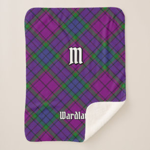 Clan Wardlaw Tartan Sherpa Blanket