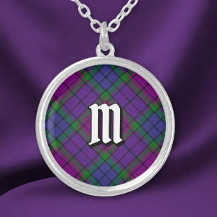 Clan Wardlaw Tartan Silver Plated Necklace