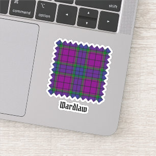 Clan Wardlaw Tartan Sticker