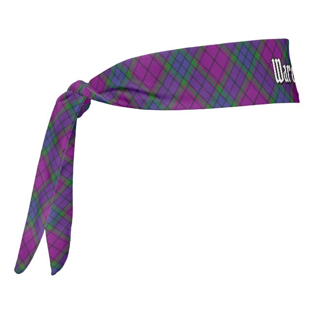 Clan Wardlaw Tartan Tie Headband (Rotate 270)