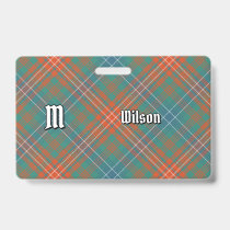 Clan Wilson Ancient Tartan Badge