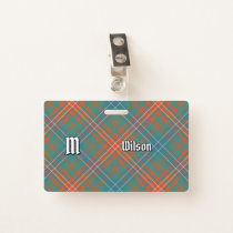 Clan Wilson Ancient Tartan Badge
