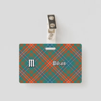 Clan Wilson Ancient Tartan Badge