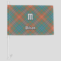 Clan Wilson Ancient Tartan Car Flag