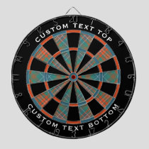 Clan Wilson Ancient Tartan Dart Board