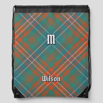 Clan Wilson Ancient Tartan Drawstring Bag