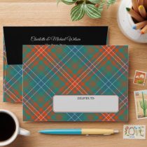 Clan Wilson Ancient Tartan Envelope