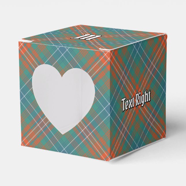Clan Wilson Ancient Tartan Favor Boxes (Front Side)