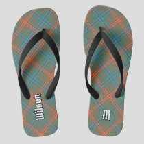 Clan Wilson Ancient Tartan Flip Flops