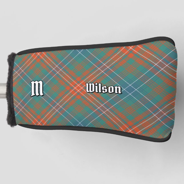 Clan Wilson Ancient Tartan Golf Head Cover (Front)
