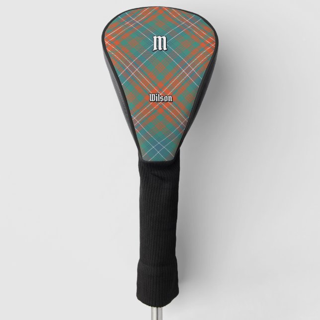 Clan Wilson Ancient Tartan Golf Head Cover (Front)