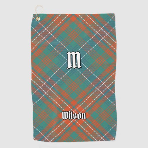 Clan Wilson Ancient Tartan Golf Towel