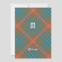 Clan Wilson Ancient Tartan Invitation