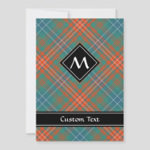 Clan Wilson Ancient Tartan Invitation