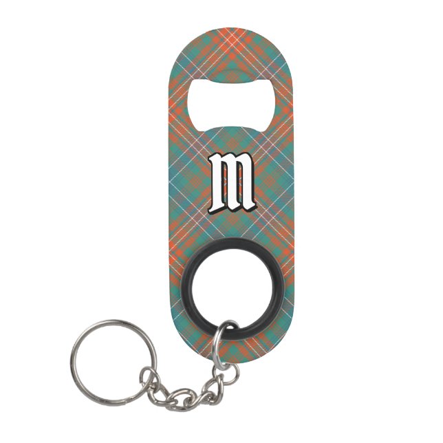 Clan Wilson Ancient Tartan Keychain Bottle Opener (Front)