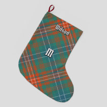 Clan Wilson Ancient Tartan Large Christmas Stocking