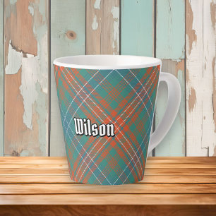 Clan Wilson Ancient Tartan Latte Mug