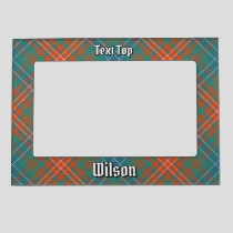 Clan Wilson Ancient Tartan Magnetic Frame