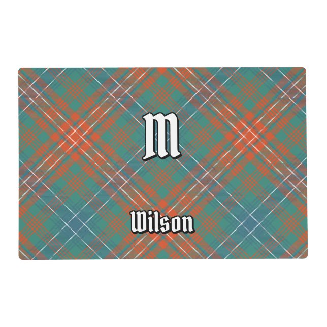 Clan Wilson Ancient Tartan Placemat (Front)