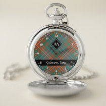 Clan Wilson Ancient Tartan Pocket Watch