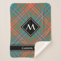 Clan Wilson Ancient Tartan Sherpa Blanket