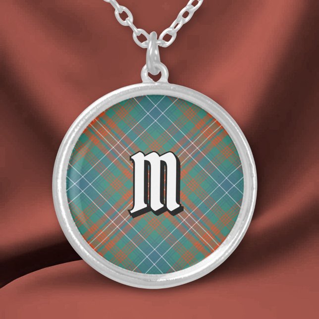 Clan Wilson Ancient Tartan Silver Plated Necklace (Creator Uploaded)