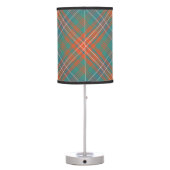 Clan Wilson Ancient Tartan Table Lamp (Back)