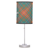 Clan Wilson Ancient Tartan Table Lamp (Front)