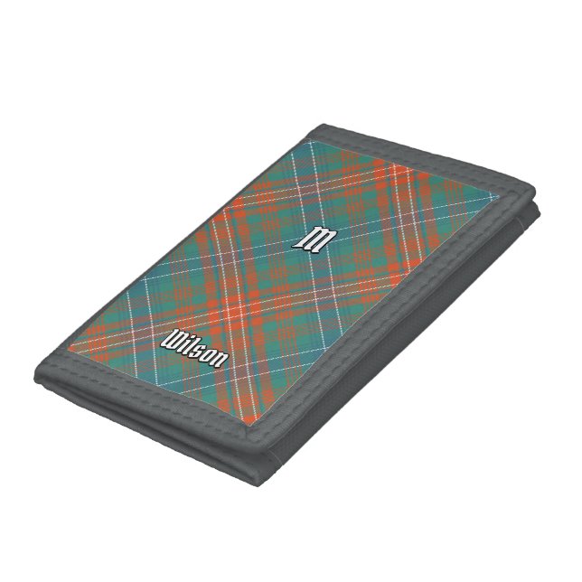 Clan Wilson Ancient Tartan Trifold Wallet (Bottom)