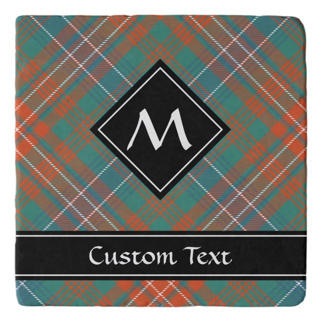 Clan Wilson Ancient Tartan Trivet (Front)