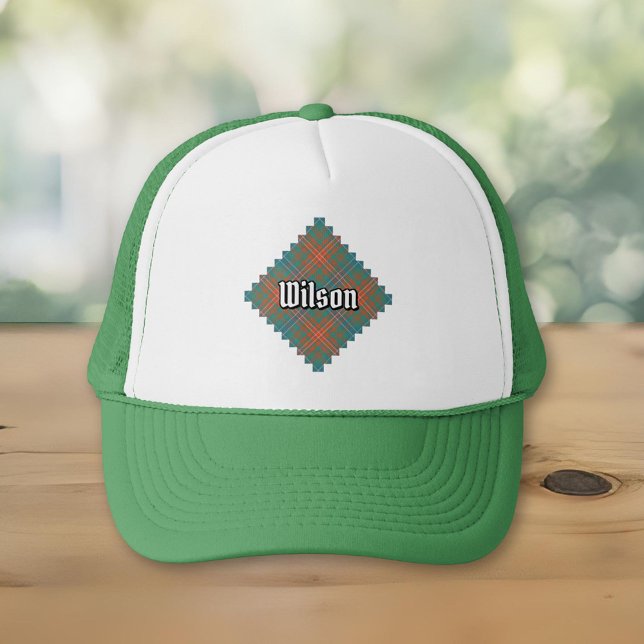 Clan Wilson Ancient Tartan Trucker Hat (Creator Uploaded)