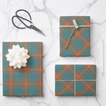 Clan Wilson Ancient Tartan Wrapping Paper Sheets