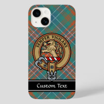Clan Wilson Crest over Ancient Tartan Case-Mate iPhone 14 Case