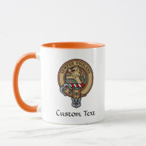 Clan Wilson Crest over Ancient Tartan Mug