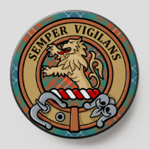 Clan Wilson Crest over Ancient Tartan PopSocket