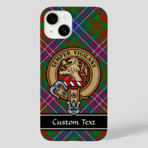 Clan Wilson Crest over Modern Tartan Case-Mate iPhone 14 Case