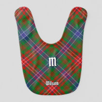 Clan Wilson Modern Tartan Baby Bib