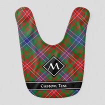 Clan Wilson Modern Tartan Baby Bib