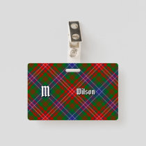 Clan Wilson Modern Tartan Badge