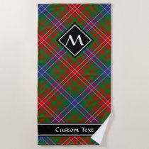 Clan Wilson Modern Tartan Beach Towel