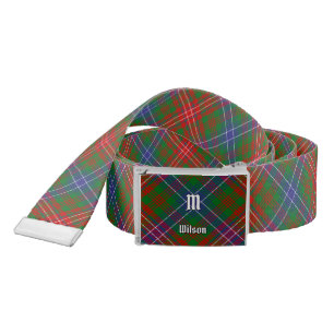 Clan Wilson Modern Tartan Belt