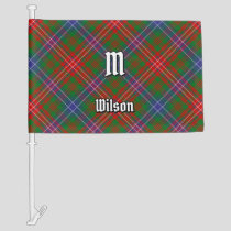 Clan Wilson Modern Tartan Car Flag