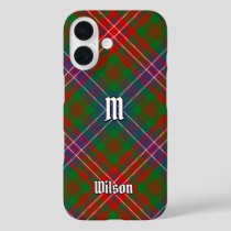 Clan Wilson Modern Tartan iPhone 16 Case